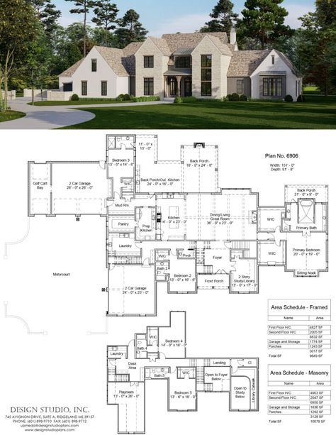 Plan #6906 | Design Studio Mega Mansions Floor Plan, Lottery Dreams, Diamond House, Barn Homes Floor Plans, Small House Layout, Farmhouse Floor Plans, European House Plans, Mansion Floor Plan, Custom Home Plans