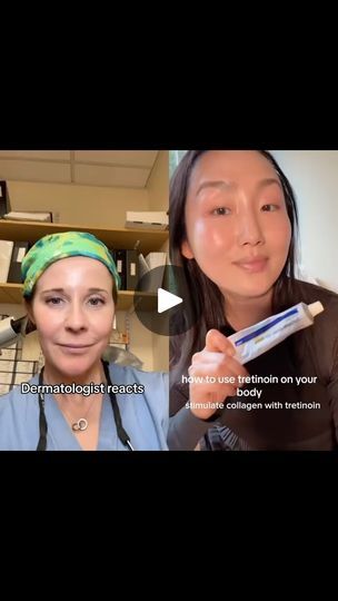 160K views · 6K reactions | 🎥 tt• TAMS
Dermatologist reacts to using tretinoin.

Leave your questions about using tretinoin in the comments. 

#tretinoin #antiaging #skincare #skincareroutine #dermatology #SkincareTips | Abigail Waldman Luminous Skin, Dermatology, I Feel Pretty, Skin Health, Skin Care Tips, Skin Care Routine, Medicine, Health And Beauty, Beauty Hacks