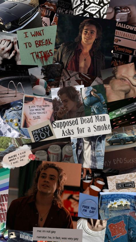 Stranger Things Wallpaper Hellfire Club, Stranger Things Wallpaper Billy, Billy Hargrove Wallpaper Aesthetic, Billy Hargrove Quotes, Billy Stranger Things Aesthetic, Billy Stranger Things Wallpaper, Billy Hargrove X Eddie Munson, Harringrove Aesthetic, Dacre Montgomery Wallpaper