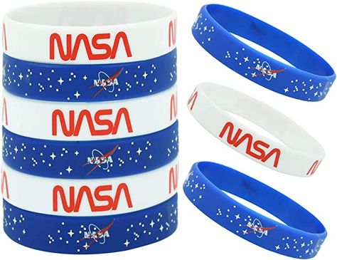 Nasa Party, Outer Space Design, Space Theme Party, Outer Space Party, Outer Space Birthday, Space Birthday Party, Rubber Bracelets, Baby Shower Party Supplies, Space Birthday