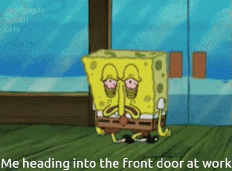 Going To Work Tired GIF - Going To Work Tired Work - Discover & Share GIFs Tired Gif, Spongebob Gif, Sleep Phases, Dream Symbols, When You Sleep, Spongebob Memes, Krav Maga, Sleep Deprivation, Nurse Humor