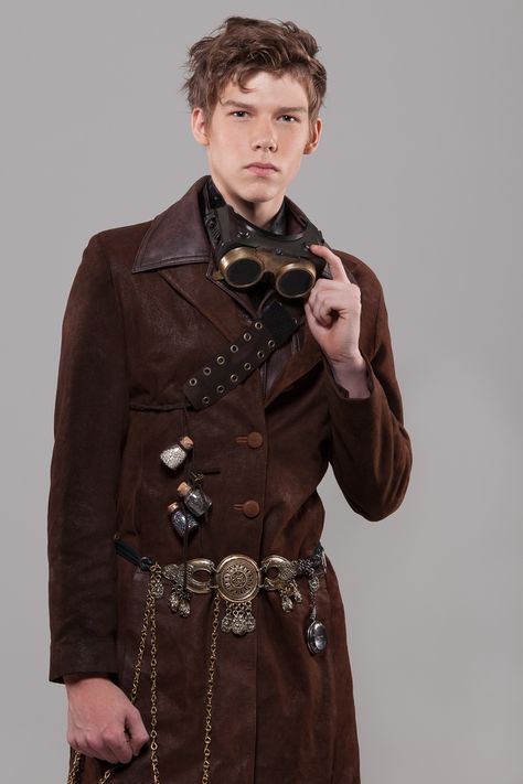 Steampunk Boy, Moda Steampunk, Steampunk Man, Blonde Hair Boy, Mode Steampunk, Steampunk Men, Style Steampunk, Steampunk Cosplay, Victorian Steampunk