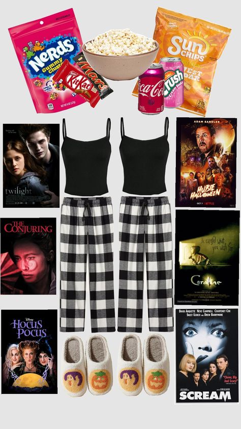 Halloween sleepover Family Movie Night Ideas, Sleepover Halloween, Movie Night Ideas, Cat Halloween Makeup, Halloween Sleepover, David Arquette, Neve Campbell, Sleepover Ideas, Family Movie