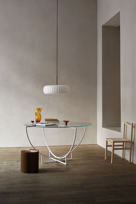 TR36 – PENDANT – Tom Rossau Sculptural Lighting, Round Pendant Light, Drum Pendant Lighting, Bedroom Artwork, White Pendant Light, Milan Design, Drum Pendant, Milan Design Week, Design Week