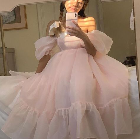 Sleeves Prom Dresses, Prom Dresses Off The Shoulder, Dresses Off The Shoulder, Chiffon Party Dress, Peach Puff, Prom Girl Dresses, Puff Dress, Ropa Diy, Prom Dresses With Sleeves