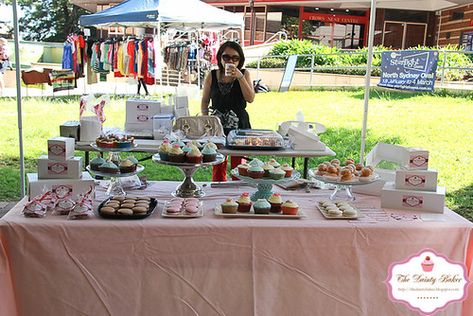 Bake Sale Displays, Market Stall Display, Farmers Market Stand, Vendor Booth Display, Farmers Market Display, Cake Stall, Stall Display, Crows Nest, Vendor Displays