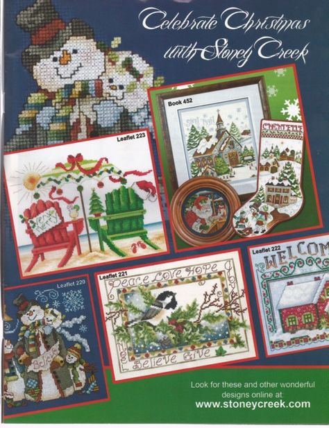 Cross Stitch Gallery, Cross Stitch Stocking, Cross Stitch Magazines, Stitch Collection, Xmas Cross Stitch, Cross Stitch Collection, Cross Stitch Christmas, Stocking Pattern, Stoney Creek