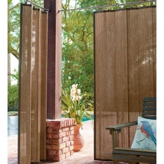 Outdoor bamboo panels 2 Breezeway Decor, Outdoor Bamboo Curtains, Tropical Yard, Privacy Garden, Backyard Privacy Screen, Balcon Mic, Planning Goals, Small Balconies, Patio Privacy Screen