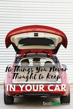 Whether you're gearing up for a road trip or just want to make your daily commute less of a chore, these car hacks will instantly improve your driving experience. Things To Always Keep In Your Car, Fun Car Accessories, Fixing Cars, Jeep Rims, Smart Car Accessories, Car Life Hacks, Car Emergency Kit, New Car Accessories, Car Accessories Diy