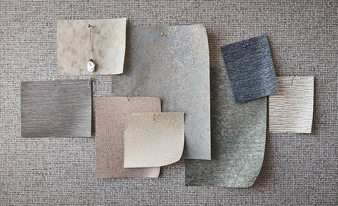 Etsu Wallcoverings | Semi-plain Wallcoverings | Romo Fabrics | Designer Fabrics & Wallcoverings, Upholstery Fabrics Romo Wallpaper, Terrazzo Wallpaper, Bronze Wallpaper, Romo Fabrics, Mushroom Wallpaper, Charcoal Wallpaper, Tactile Texture, Wallpaper Direct, Elements Of Design