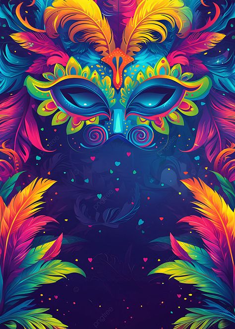 Download this HD wallpaper of Cartoon Illustration Colorful Gradient Feather Mask Brazilian Carnival Festival Party Advertising Background. You can download more Cartoon Illustration Colorful Gradient Feather Mask Brazilian Carnival Festival Party Advertising Background, Brazilian, Carnival, Mask wallpaper photos for totally free and use as phone wallpapers. | 15432346 Wallpaper Of Cartoon, Carnaval Background, Panama Carnival, Party Advertising, Mask Wallpaper, Carnival Background, Brazilian Carnival, Easter Flags, Carnival Decorations