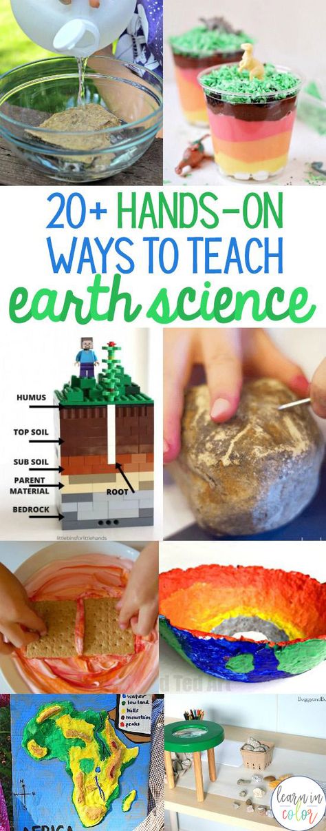 Earth Science Classroom, High School Earth Science, Earth Science Experiments, Elementary Earth Science, Earth Science Middle School, Easy Experiments, Earth Science Projects, Earth Science Activities, Earth Science Lessons