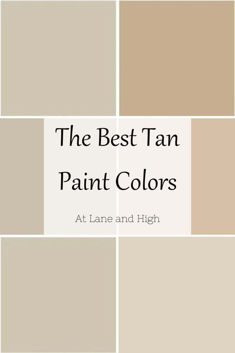 Today we are going to discuss the best tan paint colors. Now you might think, wait...aren't they outdated? NO! These are updated and gorgeous and are becoming increasingly popular in homes everywhere! Come check them out and find out why. Behr Ashen Tan Paint Color, Light Tan Kitchen Cabinets Paint Colors, Rugged Tan Behr Paint, Sw Tan Paint Colors, Rattan Paint Color, Sand Coloured Walls, Paint Colors That Look Like Wood, Tan Paint Colors For Living Room, Oatmeal Paint Color