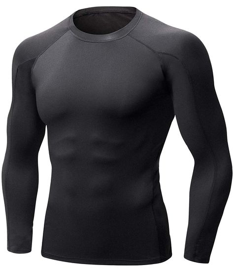 Mens Compression, Mens Thermals, Winter Gear, Layer Top, Thermal Shirt, Compression Shirt, Thermal Long Sleeve, Athletic Sports, Branded Shirts