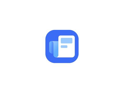 News Feed App Icon by Henrik Abonyi 🧔 News App Icon, News Icon, App Branding, Paper Icon, File Icon, App Development Design, News Logo, App Screenshots, Icon Set Design