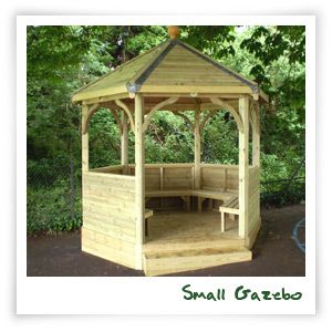 Wooden Gazebo Ideas, Wooden Garden Gazebo, Wooden Garden Buildings, Small Gazebo, Gazebo Ideas, Cedar Roof, Timber Roof, Wooden Gazebo, Relaxing Outdoors