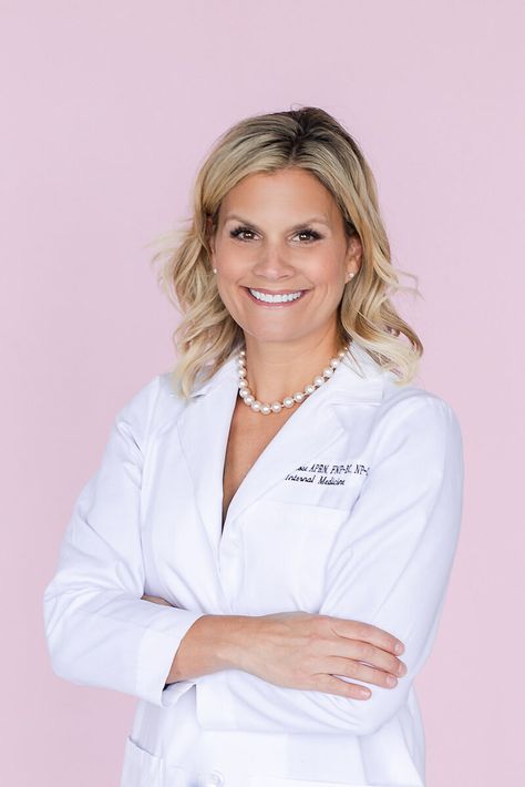 Female Doctor headshot with pink background Medical Professional Photoshoot, Scrubs Headshots, Nurse Practitioner Headshots, Dental Headshots, Medical Headshots, Professional Headshots Women Doctor, Med School Headshots, Female Doctor Headshots, Doctor Photoshoot