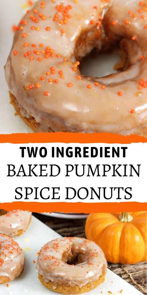 Making Donuts With Cake Batter, Pumpkin Donuts Baked, Donuts Video, Cake Mix Donuts Recipe, Tennessee Fall, Pumpkin Doughnuts, Breakfast Goals, Cake Mix Donuts, Goals Achieved