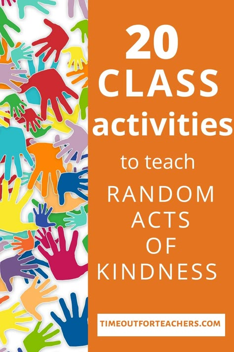 Kindness Party Classroom, Encouraging Kindness In The Classroom, Kindness Middle School, Random Acts Of Kindness Week At School, Kindness Counts Activities, Random Act Of Kindness Ideas For School, School Kindness Project, Kindness Week Activities Middle School, Week Of Respect Activities High School