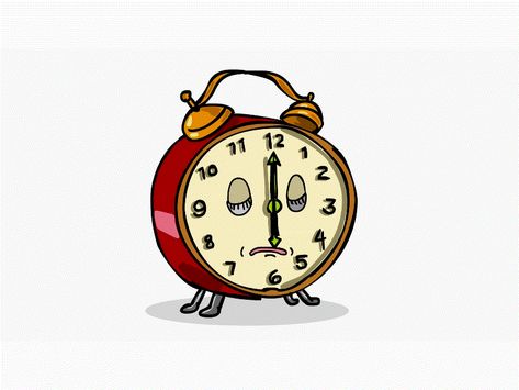 Clock Gif Animation, Clock Gif, Clock Animation, Invisible Friends, Long Gif, Animated Objects, Watch Gif, Clock Drawings, Morning Gifs