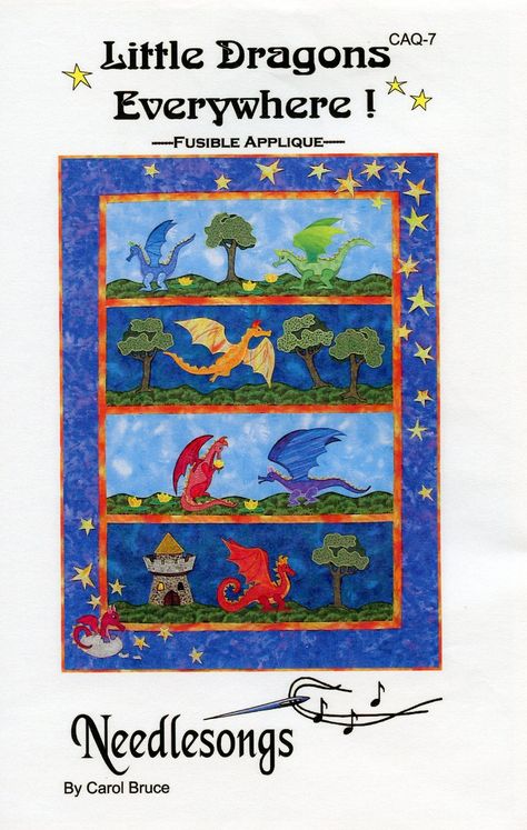 Here there be Dragons! Dragon Quilts, Dragon Quilt, Dragon Nursery, Fusible Applique, Fun Quilt, Here There Be Dragons, Quilting Designs Patterns, Applique Quilt Patterns, Quilting Templates