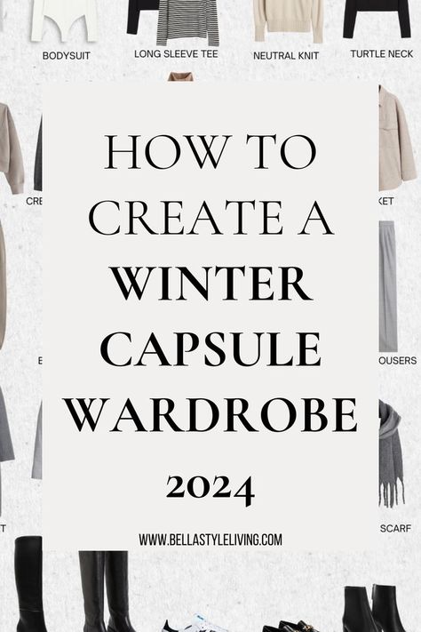 winter wardrobe essentials 10 Day Winter Capsule, Women Winter Capsule Wardrobe, Winter Coats Women Outfits, Europe Winter Essentials, Staple Winter Outfits, Canada Winter Capsule Wardrobe, Winter 24 Outfits, Winter Teacher Capsule Wardrobe, Melbourne Winter Fashion 2024