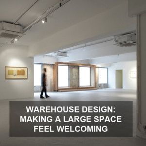 Warehouse Design: Making a Large Space Feel Welcoming Warehouse Design, Industrial Space, Empty Spaces, The Space, How Can, Track Lighting, Ceiling Lights, Feelings, Home Decor