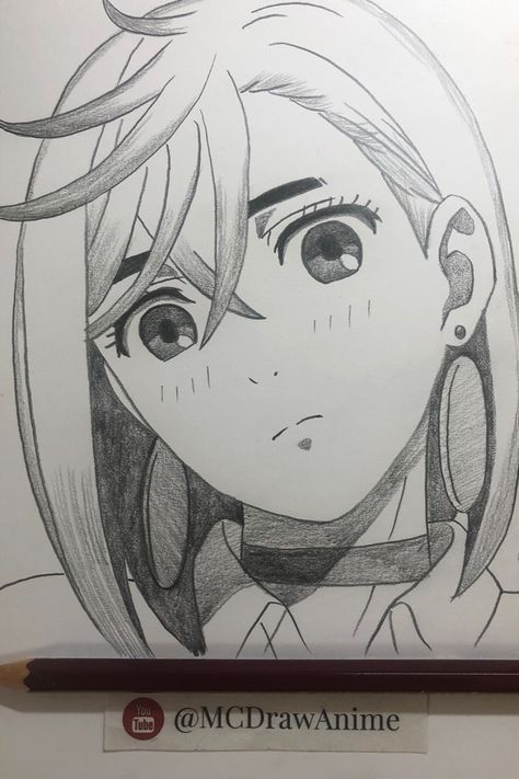 Anime Pencil Art Drawings, Art Pencil Sketches Images, Dandadan Drawing Sketch, Momo Ayase Drawing, Detailed Anime Drawings, Aesthetic Drawings Sketches Easy, Ayase Momo Dandadan, Dandadan Sketch, Momo Sketch