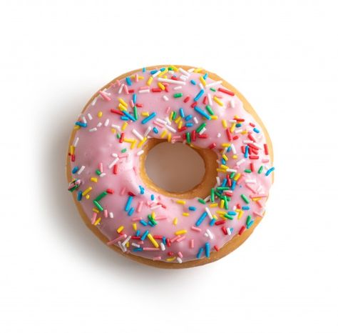 Donut Reference, Donut Still Life, Bakery Pictures, Donut Glazed, Donuts Aesthetic, Donut Images, Donut Pictures, Donut Photos, Pink Doughnuts