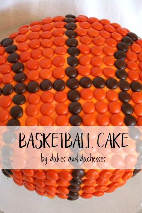 Cake Raffle Ideas, Basketball Cakes, Basketball Cupcakes, Basketball Birthday Cake, Basketball Party Ideas, Basketball Birthday Party, Indian Cake, Reese's Pieces, Basketball Cake