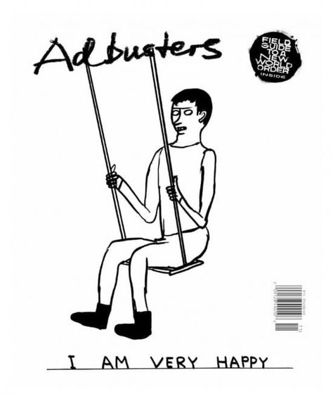 Coverjunkie | Adbusters - Coverjunkie Adbusters Magazine, Culture Jamming, Social Cause, Creative Director, Magazine Cover, E Design, Subjects, Peace Gesture, New World