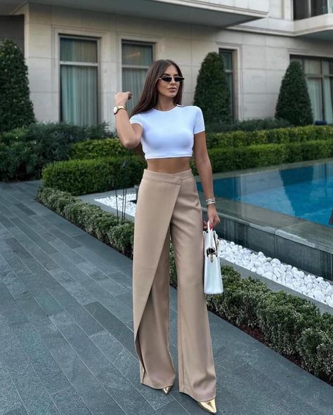 🛍Most Chic Items ➡️ Link In BIO • 🔝BASSIAMI is the best women’s store according to the results of V-Magazine 2023 🌍Free Worldwide Shipping 🔄Easy Return 👠Making Girls Happy since 2013 . ✅ Get Extra 12% OFF ➡️ Use LINK IN BIO • #satinskirt #skirtstyle #outfitideas #outfitcombinations #outfitinspo #transseasonal #howtowear #howtostyle #capsulewardrobe #capsulecloset #wardrobeessentials #wardrobemusthave #wardrobestaple #stylisttips #easyoutfit #easystyle #everydaywear #outfitstyles #styletrends Monokini, Zara Jumpsuit, Linen Blend Pants, Long Trousers, New Pant, Loose Pants, Zara Pants, Guest Outfit, Moda Casual