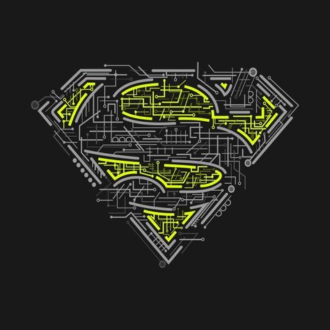 Logo T Shirt Design, Superman Tattoos, Electric Design, First Superman, Flash Dc Comics, Superman Wallpaper, Supergirl Superman, Cartoon Character Tattoos, Superman T Shirt