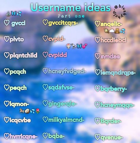 Roblox User Name Ideas, Cool Usernames, Usernames For Instagram, Aesthetic Usernames, Youtube Names, Instagram Username Ideas, Username Ideas, Name For Instagram, Instagram Bio Quotes