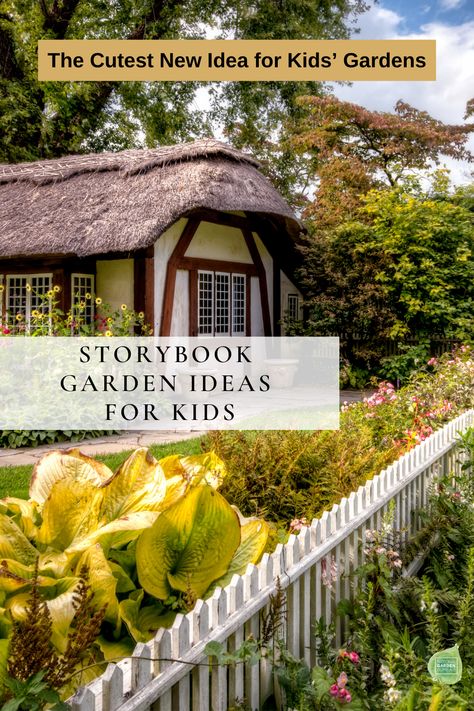 Gardens For Kids, Planting A Rainbow, Gooseberry Bush, Storybook Gardens, Reading Garden, Kids Gardening, Rabbit Garden, Rainbow Garden, Children's Garden