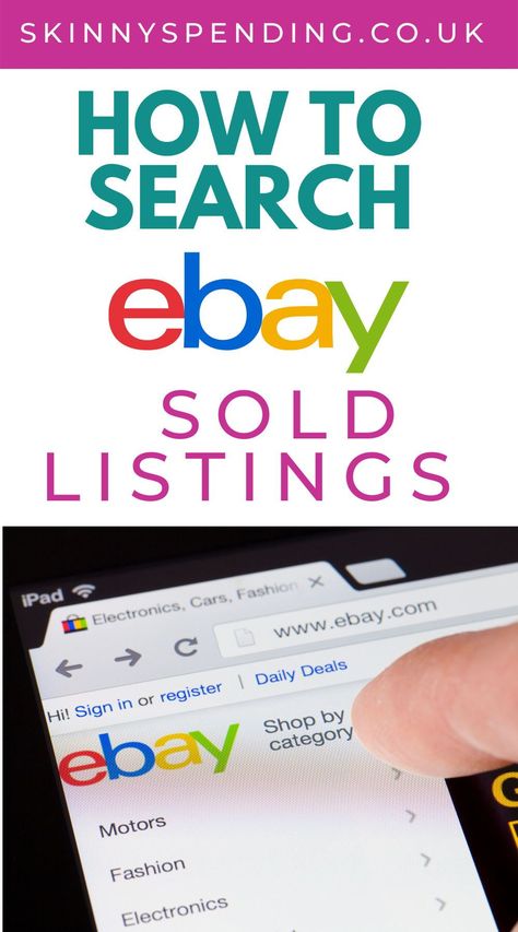 When you’re looking at what to sell on ebay to make money, a great tip can be to search ebay sold listings to get an idea of your item’s value. This is a great ebay seller tip that can help you price your items just right! Learn how to search sold listings on ebay using the ebay app and the ebay desktop site as well as other ebay selling tips in this post. Ebay Reinstatement, Uk Money, Ebay Selling Tips, Selling Tips, What To Sell, Ebay Selling, Busy Mum, Budget Planning, Online Surveys