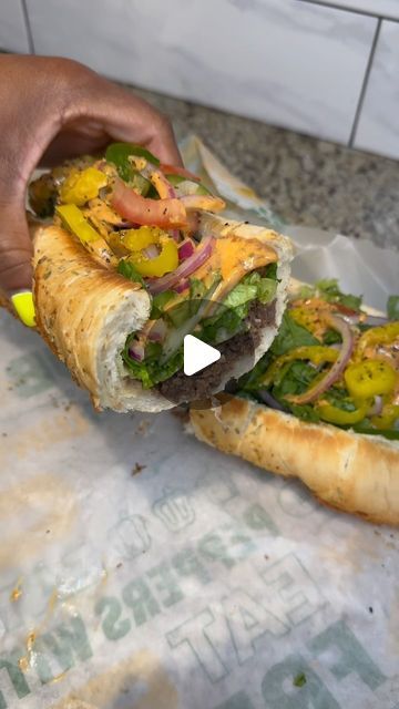 Raven Hall on Instagram: "Subway Inspired Cheesesteak Sandwich 🤤😋When I tell my kids we got food at home I mean that. @subway 

#subway #sandwich #cooking #cookingathome #cookingtime #cookingwithlove #delicious #dinner #eat #eating #food #foodblogger #foodie #foodies #foodlover #foodporn #foods #foodstagram #healthyfood #homecooking #homemade #instafood #explore #explorepage" Homemade Subway Sandwich, Subway Sandwich Order Ideas, Subway Order Ideas, Best Subway Sandwich Ideas, Subway Sandwich Ideas, Subway Sandwich Recipe, Best Subway Sandwich, Sub Sandwich Ideas, Subway Food