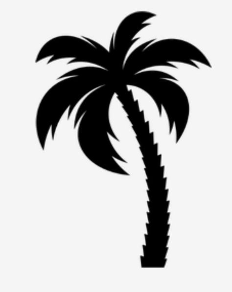 Tree Vector Png, Palm Tree Icon, Palm Tree Svg, Palm Tree Vector, Palm Tree Silhouette, Tree Icon, Fall Coloring Pages, Desenho Tattoo, Tree Svg