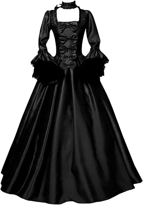 Vestidos Retro, Medieval Dress, Hooded Dress, Gothic Dress, Cosplay Dress, Midi Dress With Sleeves, Halloween Dress, Mode Vintage, Lovely Dresses