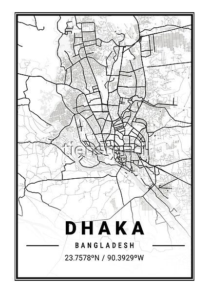 Dhaka City, Bangladesh Travel, City Maps Design, Light City, Famous Cities, Stencil Printing, Beautiful Prints, City Map Poster, Map Wall Art