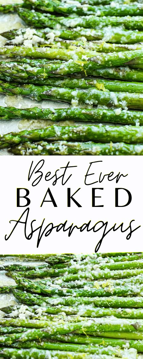 Lemon Parmesan Baked Asparagus Roasted Asparagus Recipe, Asparagus Side, Asparagus Side Dish, Easy Asparagus Recipes, Vegetable Side Dishes Healthy, Asparagus Recipes Baked, Asparagus Recipes Roasted, Vegetable Side Dish, Baked Asparagus