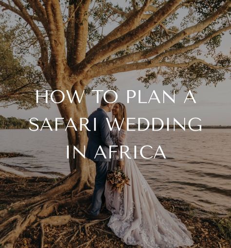 Honeymoon, wedding, Romantic, Safari Bush Wedding Ideas South Africa, Safari Wedding Guest Outfit, Safari Wedding Ideas, Wedding In Africa, Safari Wedding Theme, Safari Elopement, Honeymoon Safari, Wedding South Africa, Africa Honeymoon