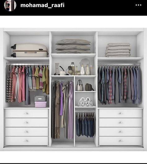 Clothes Closet Design, Closet Design Layout, Closet Renovation, Bedroom Cupboard Designs, Wardrobe Interior Design, Closet Layout, Wardrobe Room, Closet Remodel, Closet Decor