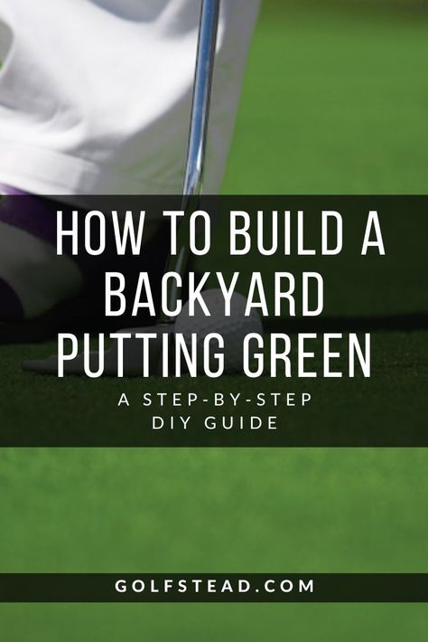 Diy Golf Course Backyards, Golf Greens Backyard, Diy Backyard Golf Practice, Backyard Golf Course Ideas, Backyard Golf Green, Backyard Golf Ideas, Golf Diy Projects, Golf Backyard, Green Installation