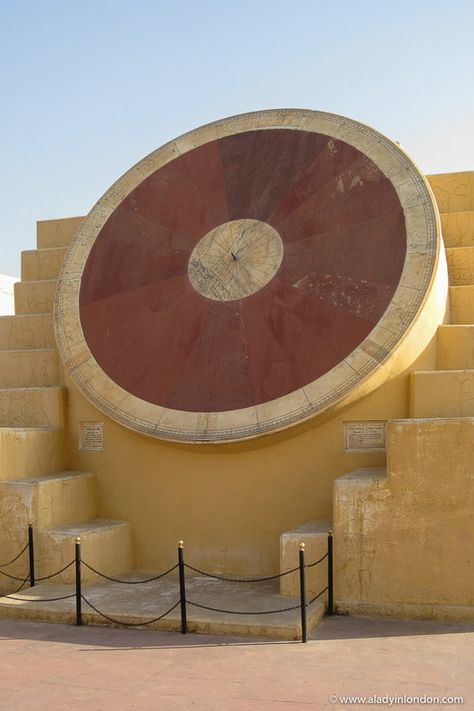 Structure at the Jantar Mantar in Jaipur, India Jantar Mantar Jaipur, Golden Triangle India, India Itinerary, Jantar Mantar, Indian Illustration, Red Fort, Itinerary Ideas, India Photography, Travel Route