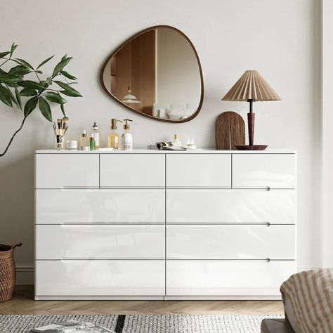 Ebern Designs Kertis 10 - Drawer Dresser | Wayfair Drawer Dresser, Dresser Drawers, Ebern Designs, Dresser, Drawers, Apartment, 10 Things, Furniture, Design