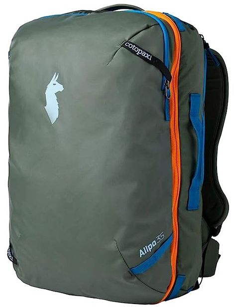 For your outdoorsy adventures, this Cotopaxi Allpa 35L waterproof backpack bag boasts all the rugged features you’ll need for a comfy and organized trip. It’s lightweight and durable as can be, plus the suitcase opening, multiple compartments, and zippered pockets will give everything a designated spot for seamless packing. #TravelFashion #OutdoorGear #outdoorbackpack #bestbackpacksforwomen #daypack #backpackpurse #waterproofbackpack #waterproofbackpackwomen Cotopaxi Allpa, Best Travel Backpack, Travel Pack, Tactical Backpack, Black Iris, Waterproof Backpack, Backpacking Packing, Tablet Sleeve, Blue Violet