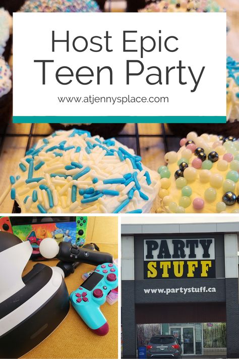 Hosting a party for teenagers can be daunting, but it doesn't have to be! Follow these tips and tricks to throw a party that your teen and their friends will love. From food ideas to games, we've got you covered. Let Jenny's Place help you plan the perfect party! Teen Party Food, Party Ideas For Teens, Teenager Party, Teenage Parties, Pasta Party, Summer Backyard, Birthday Party For Teens, Party Hacks, Teen Party