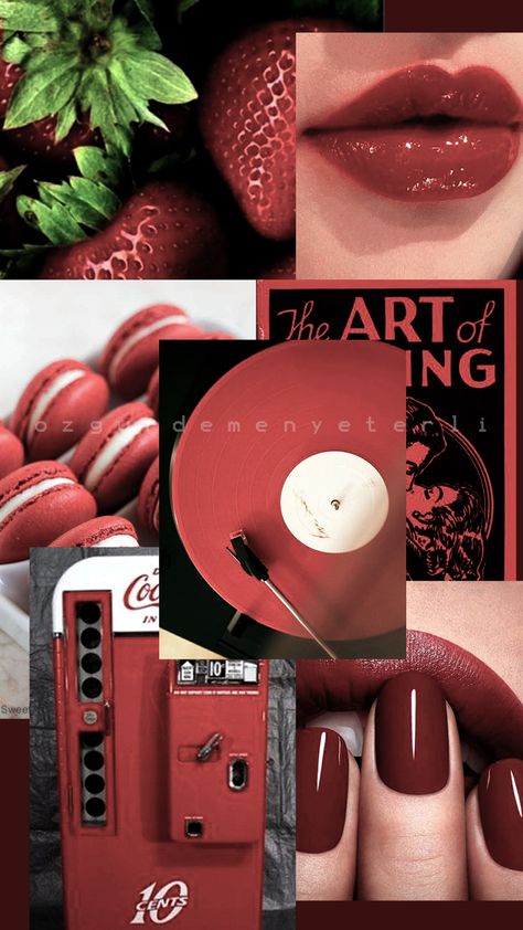 Red Wallpaper Kırmızı Duvar Kağıdı Red Wallpaper, Collage, Electronic Products, 10 Things, Red, Pins, Quick Saves, Art