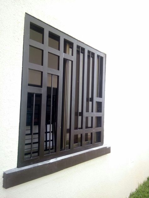 Iron Window Grill, Modern Window Design, Modern Window Grill, Home Window Grill Design, Window Grill Design Modern, House Window Design, Grill Gate Design, Steel Door Design, Iron Door Design